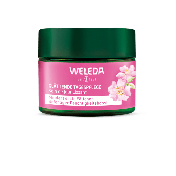 ヴェレダ ワイルドローズ スムージングデイクリームのパッケージ