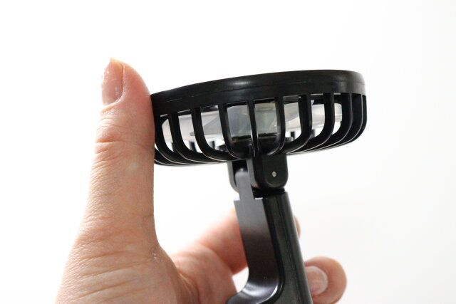 ハンディファン（角度調整可能、スタンド付） 無段階