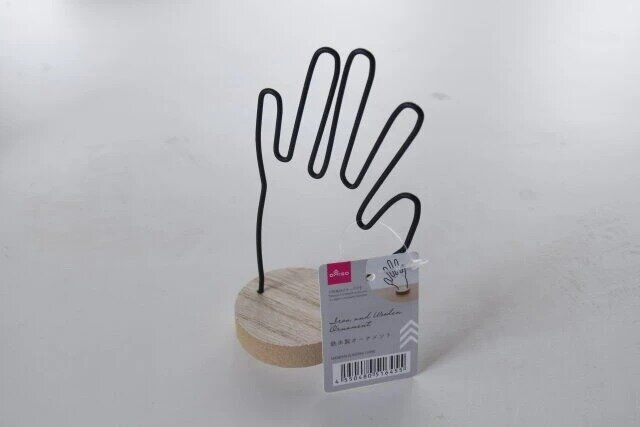 ダイソー 鉄木製オーナメント パッケージ