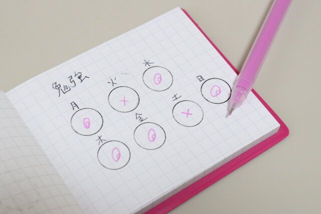 まるシールであそぶベーススタンプ 活用例