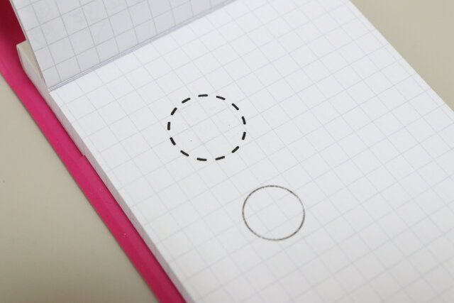 まるシールであそぶベーススタンプ 印字