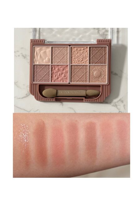 キャンメイク プティパレットアイズ M03ミルキーチェリコッタ マットタイプ