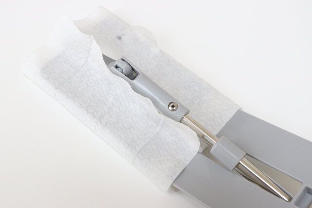 トイレ床用ワイパー シート装着