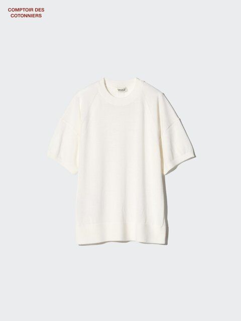 ユニクロのメリノシルクセーター