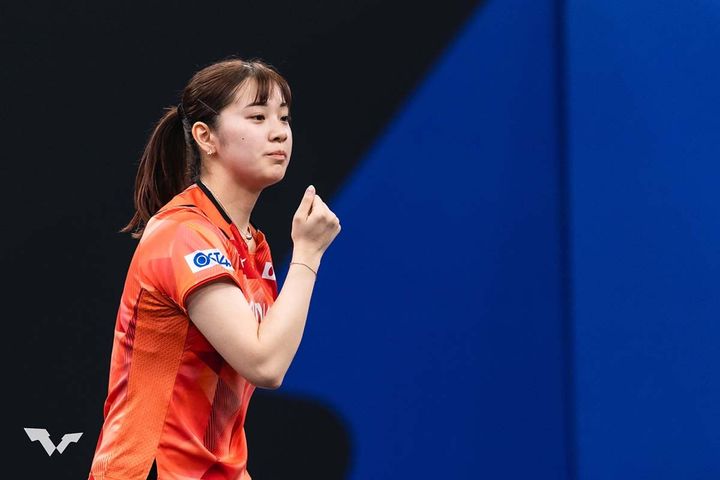 長﨑美柚（C）WTT