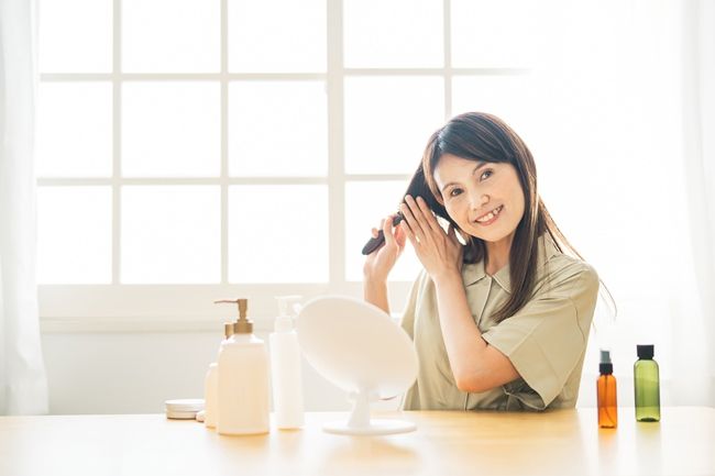 ヘアケア・白髪染めイメージ