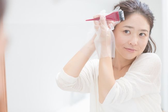 セルフ染めイメージ