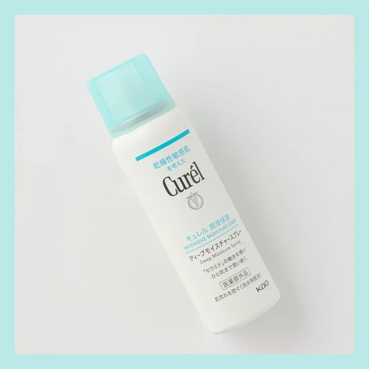 隠れ乾燥、保湿ケア、保湿スプレー、キュレル、ディープモイスチャースプレー