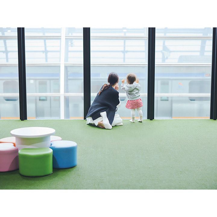 目の前には相鉄線が走るロケーション