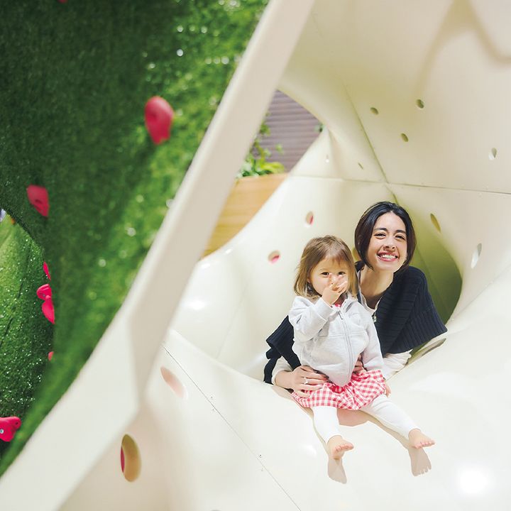 新感覚遊具「ねじれクライム」