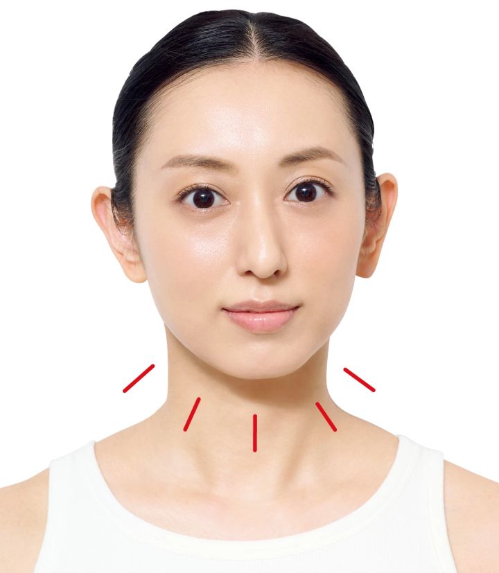 顔が大きくなる原因 下あごの位置