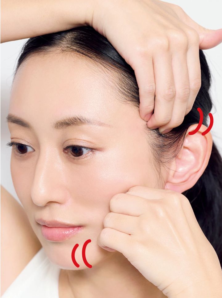 エラ張りを解消する小顔マッサージ1