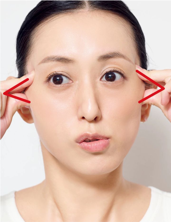 顔のゆがみを整える小顔マッサージ2