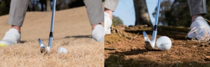 「カカトでボールを踏みながら…」傾斜地でもミスなく打つ練習法を解説！