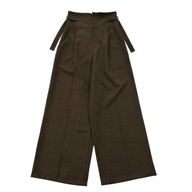 しまむらのワイドストレートパンツ