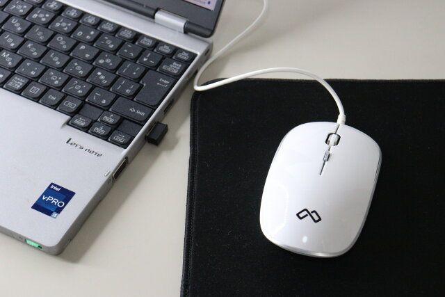 USB有線マウス 使用例