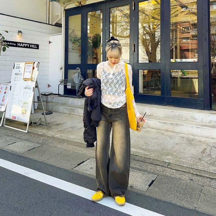 【SNAP】ガムラバーが半透明！ アディダスのバミューダがお気に入り♡ 吉野愛理さん