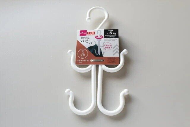 ダイソー くるっ！とフック（約23cm） パッケージ