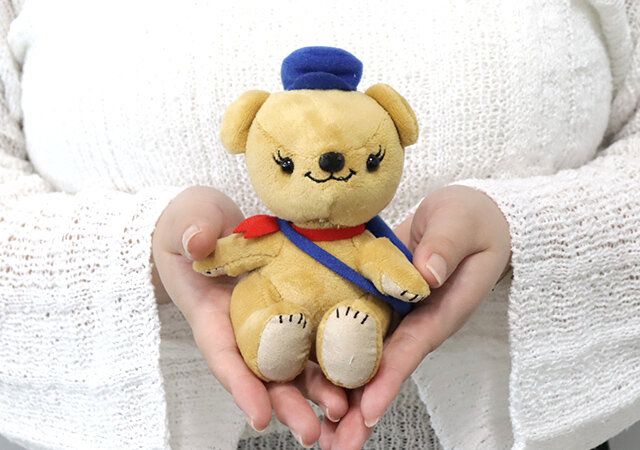 宝島社の付録のぬいぐるみキーホルダー1