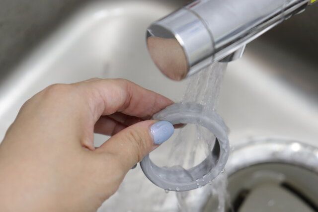 ダイソー キャスターカバー（4個、グレー） 洗える