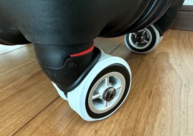 ダイソー キャスターカバー（4個、グレー） 使用感