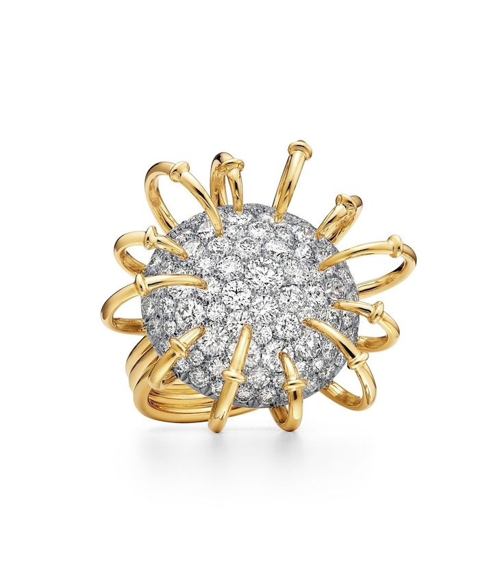 「アポロ」リング（YG×PT×ダイヤモンド）￥6,875,000