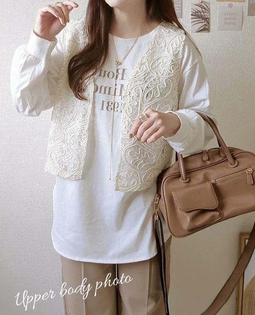 しまむらのレースベスト3