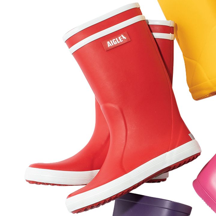 エーグルのレインブーツ