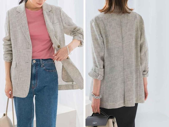 画像: 「UVカットイージーケアジャケット」￥33,000 出典：アーバンリサーチ ロッソ