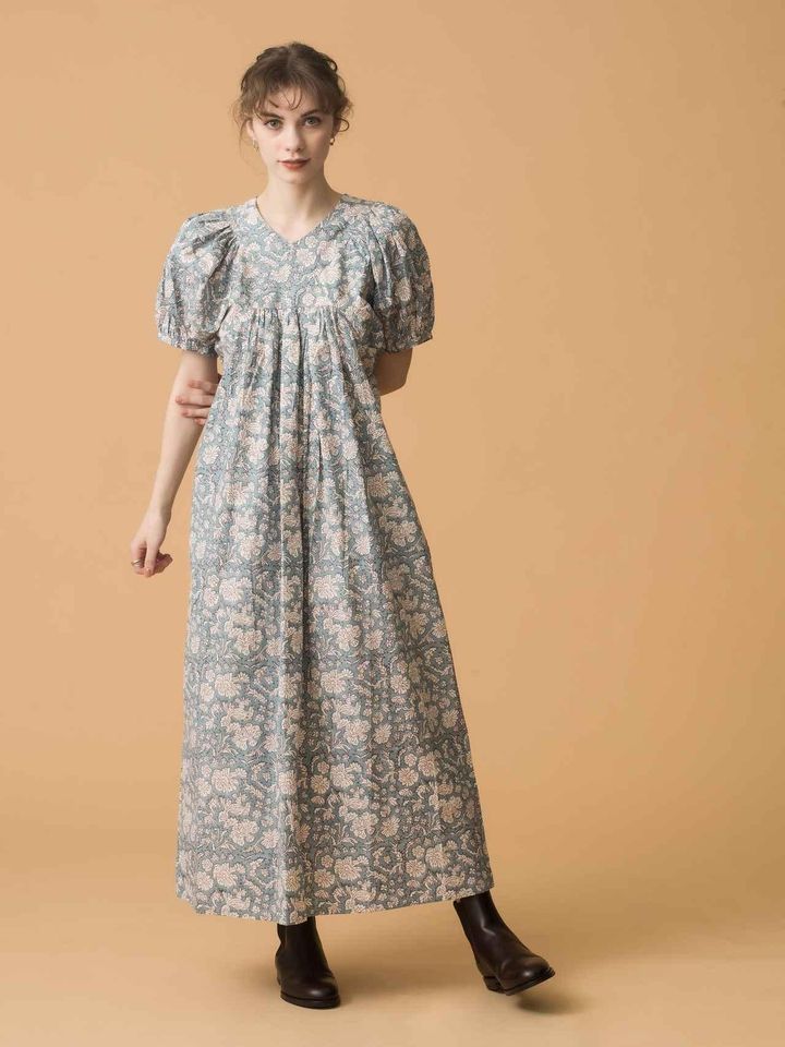 画像: 「SAI DRESS NILA ショートスリーブワンピース」¥47,300 (税込)
