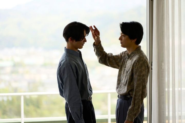 映画『国宝』より兄弟のように育つ喜久雄（吉沢亮）と俊介（横浜流星）