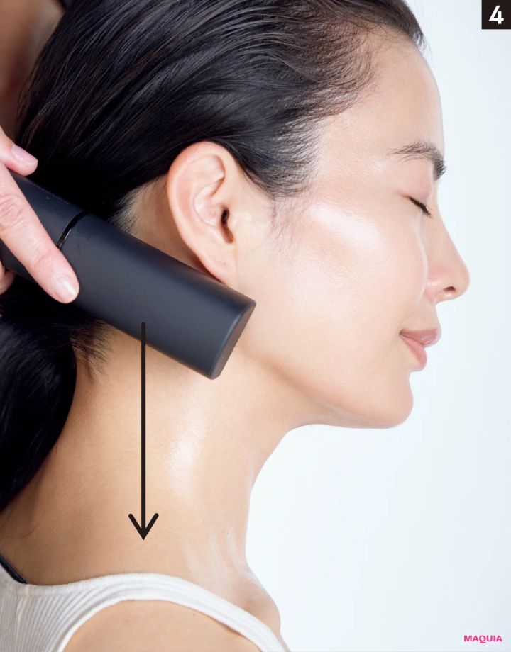 MEGLY、バリブラシ、セルキュアはこう使う！ 美顔器マスター・岡田知子さんの3大ギア効かせテク_12