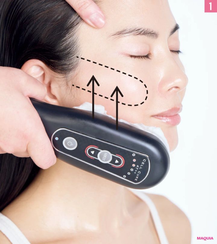 MEGLY、バリブラシ、セルキュアはこう使う！ 美顔器マスター・岡田知子さんの3大ギア効かせテク_15