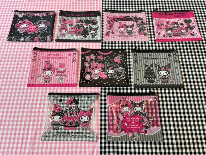 マイメロディ クロミ フラットポーチ