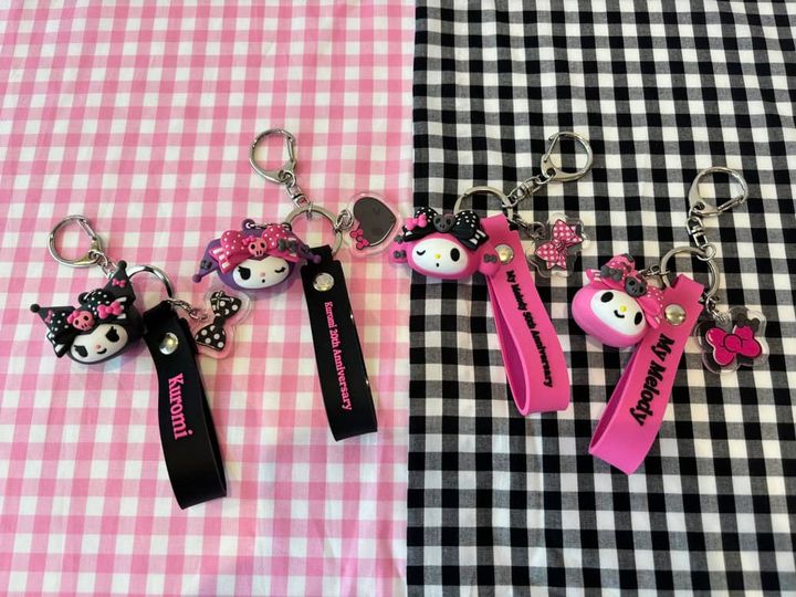 マイメロディ クロミ ラバーマスコットキーホルダー