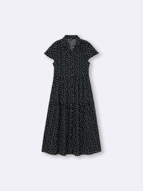 GUのティアードワンピース