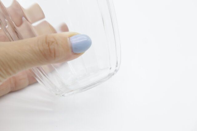 ダイソー じょうぶなグラス（ストレート、約315mL） 底