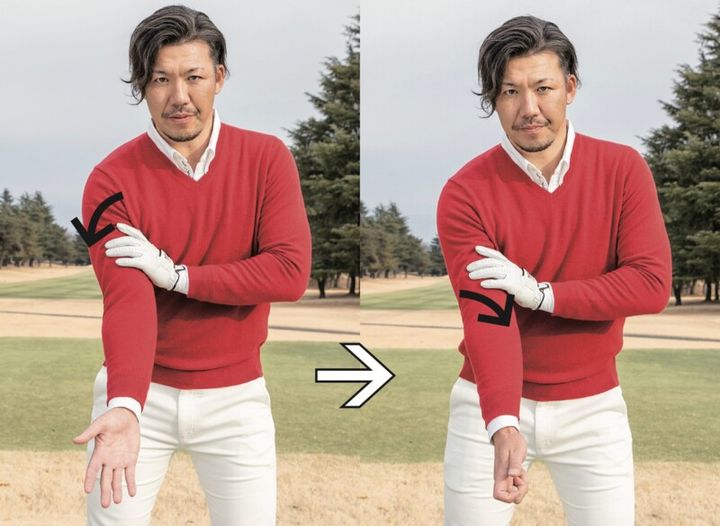 安定したスイングの作り方！“右ワキの締め”が決め手