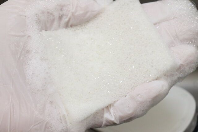 キッチンシートスポンジ（26枚） 泡立ち