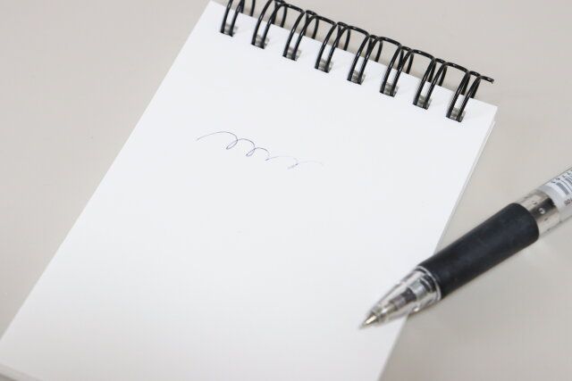 リングメモ（韓国スタイルドローイング、70枚） 使用例