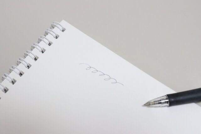 リングノート（韓国スタイルドローイング、A5、40枚） 使用例