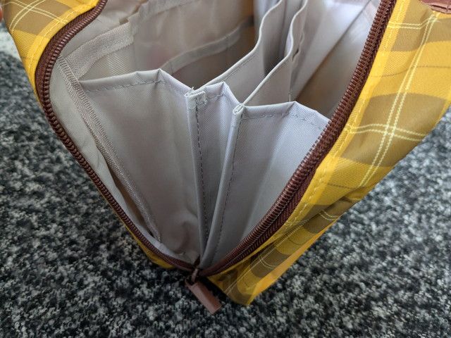 クレパス柄文具ポーチじゃばら