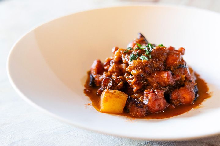 バスク風蛸の煮込み