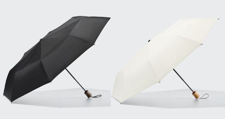 ユニクロ初の遮熱機能の折りたたみ傘