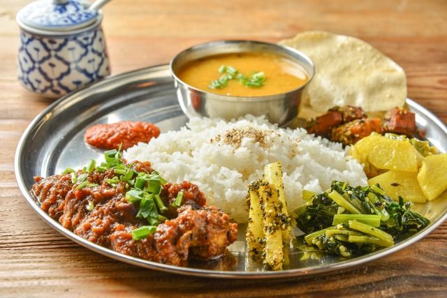 ネパールのカレー