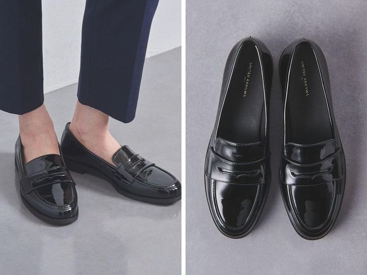 画像: 「レイン レザー ローファー」￥20,900 出典：ユナイテッドアローズ