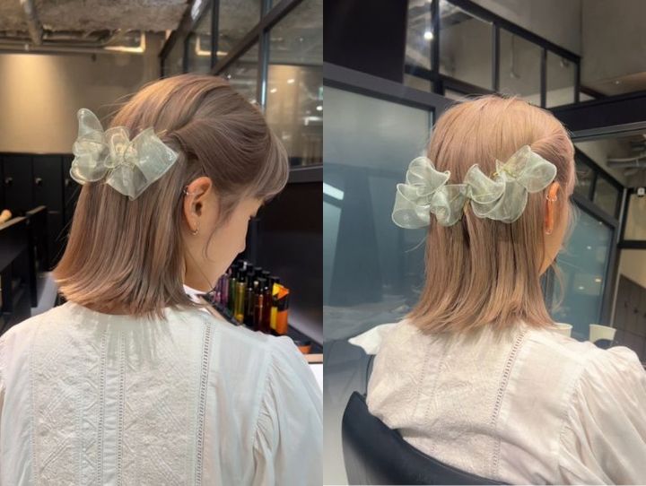 ボブのまとめ髪おすすめスタイル7選。簡単・崩れにくいアレンジ術を美容師が解説