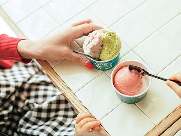 おこさまアイスもある