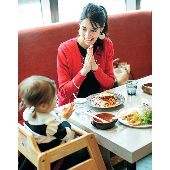 キッズチェアも完備