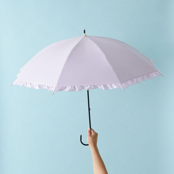 遮光クラシックフリル 長傘・折りたたみ傘 各￥3,080